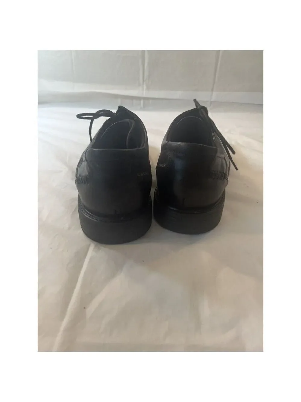 CLARKS QUID FELPS 66156 Oxford, Men's Size 7.5  Black  MSRP $90